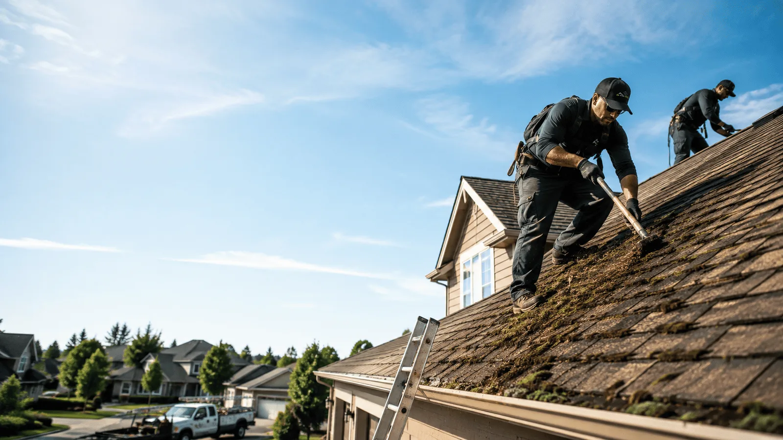 Roof Moss Removal in Ohio, IL near me
